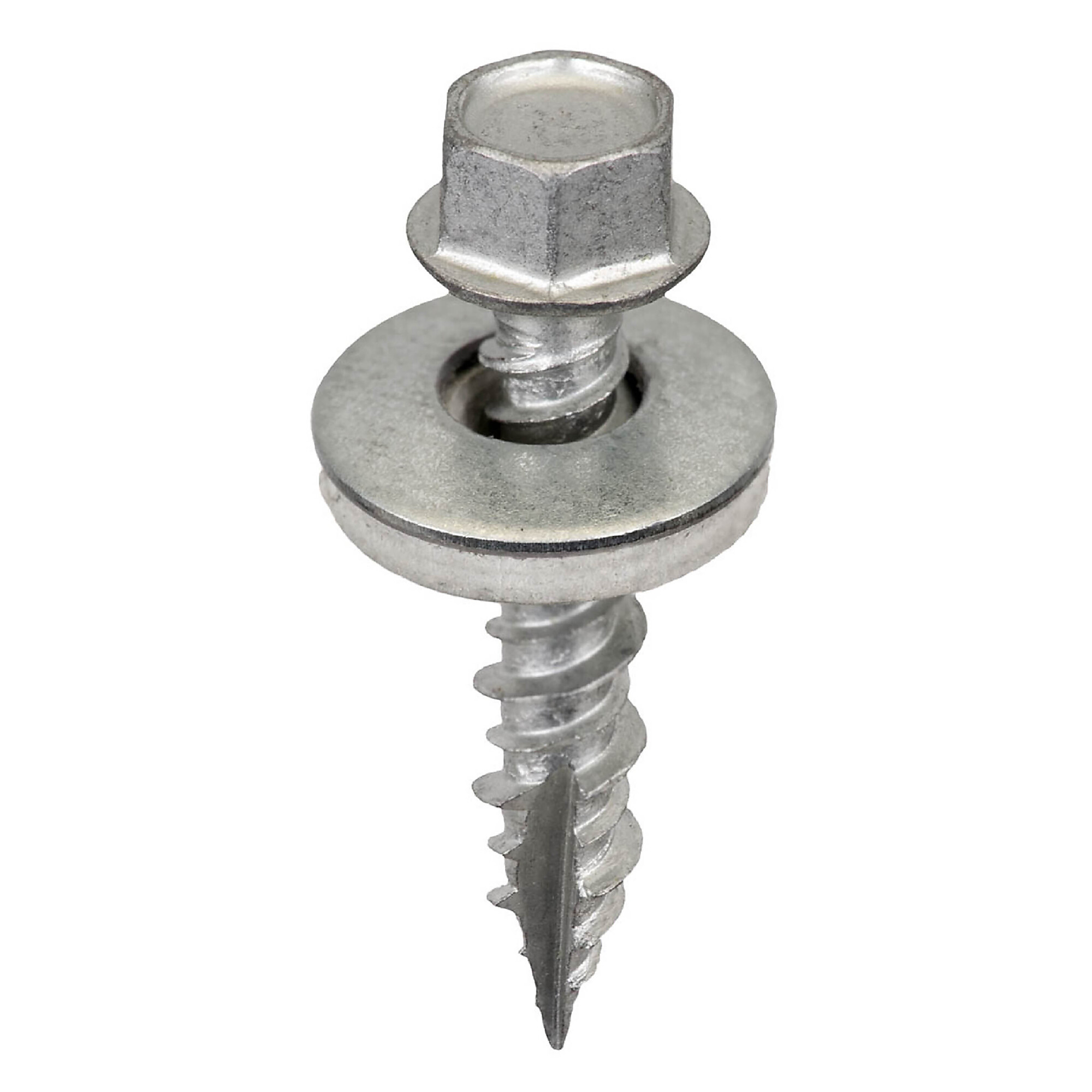 Acorn Hardware Galvanized Hex Metal-to-Wood Screws — #9 x 1in., 250 Pcs, Model# SW-MW1G250